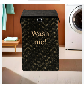 Foldable Laundry Basket (Cloth / Fabric)